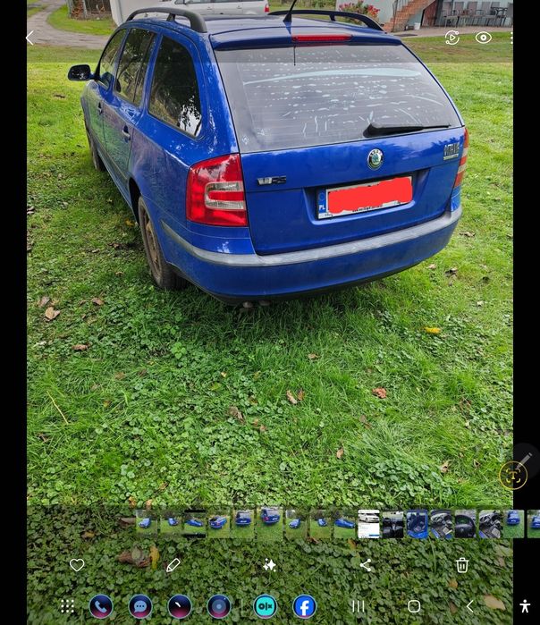 Skoda octavia 2 1.9tdi uszkodzona
