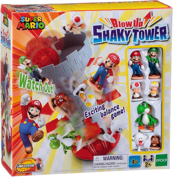 Super Mario Gra Zręcznosciowa Blow Up Shaky Tower - Niekompletna