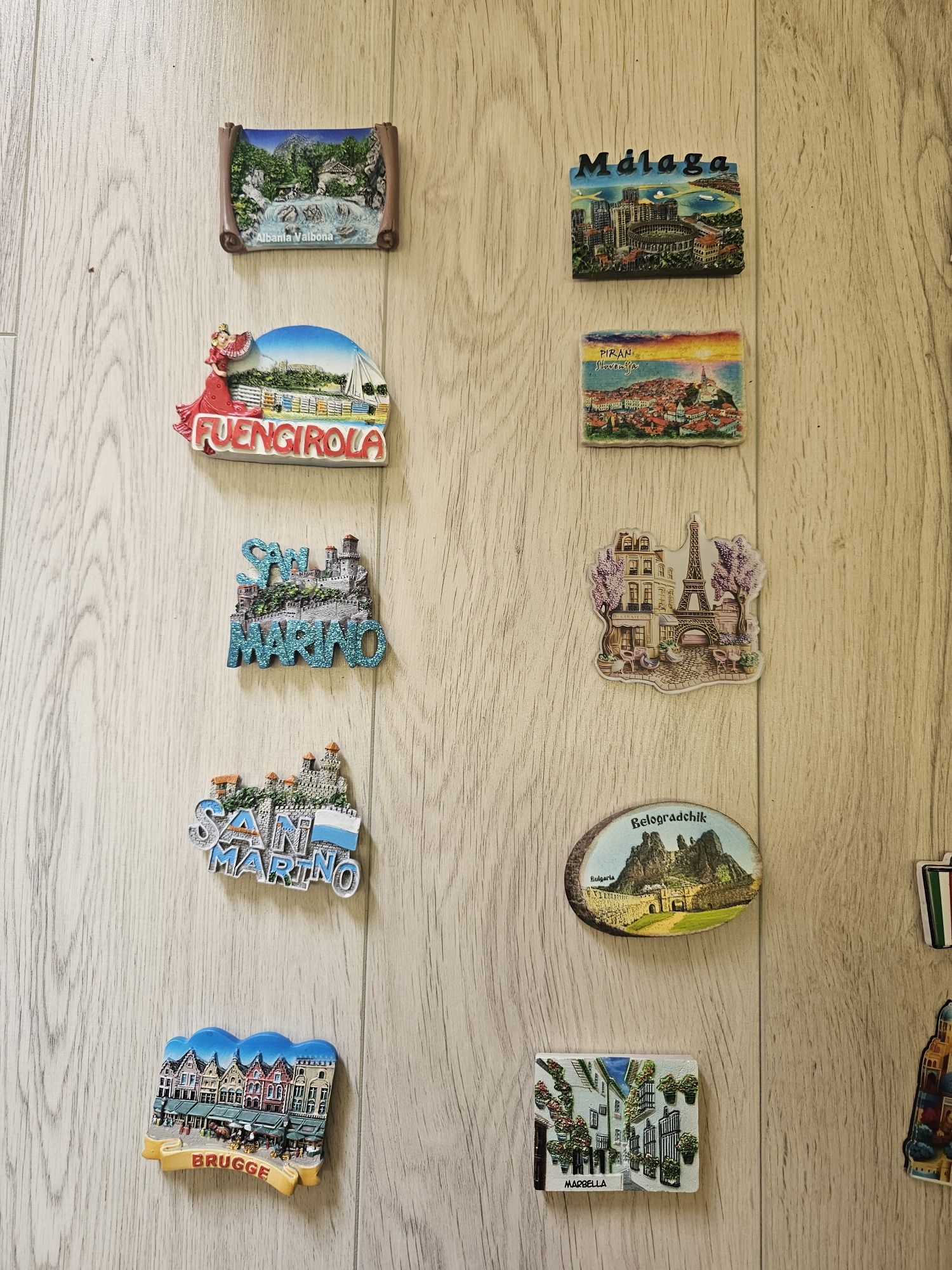 Magnesy na lodówke nowe