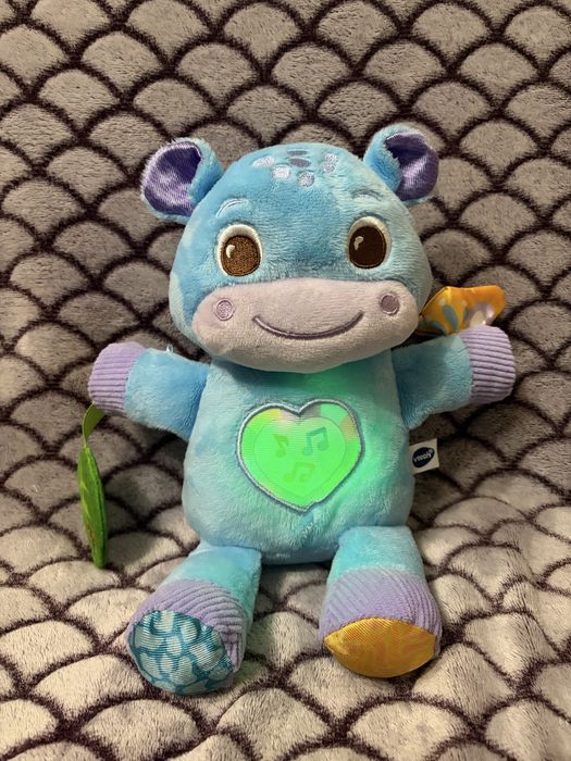Vtech бегемот музыкальная плюшевая мягкая игрушка (немецкий язык)