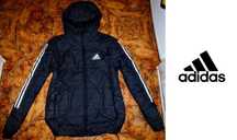 ADIDAS kurtka ORYGINAŁ puchowa kaptur ZIMOWA r L 40  NOWOŚĆ hit
