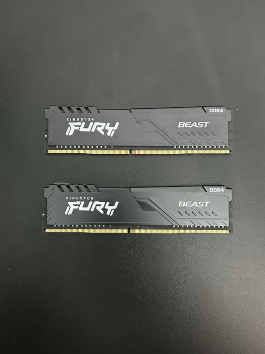 Kingston FURY 16GB (2x8GB) 2666MHz CL16 Beast Black
