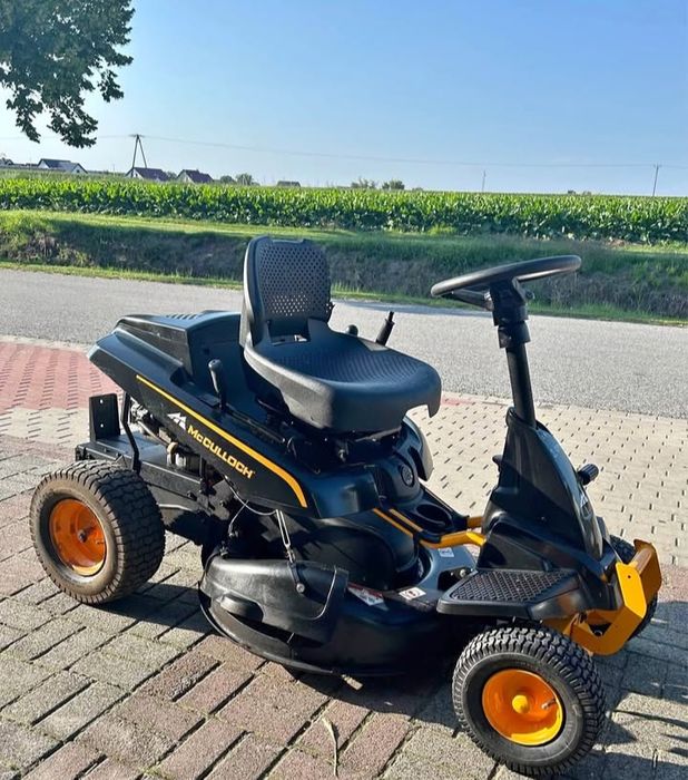 Kosiarka traktorek McCulloch/ bgg 12,5 km / boczniak/mulczer/manual/Tr