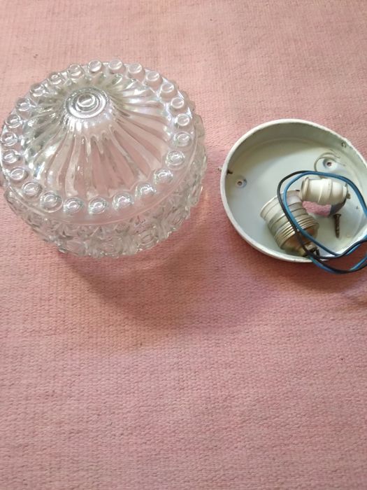 Globo de vidro para teto