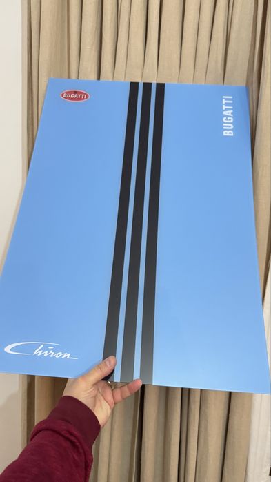 Expositor de Parede Lego em acrilico para Bugatti Chiron 42083