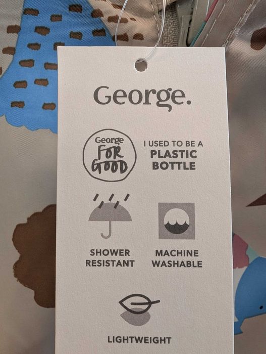 Kombinezon przeciwdeszczowy George Dino, 6-7 lat