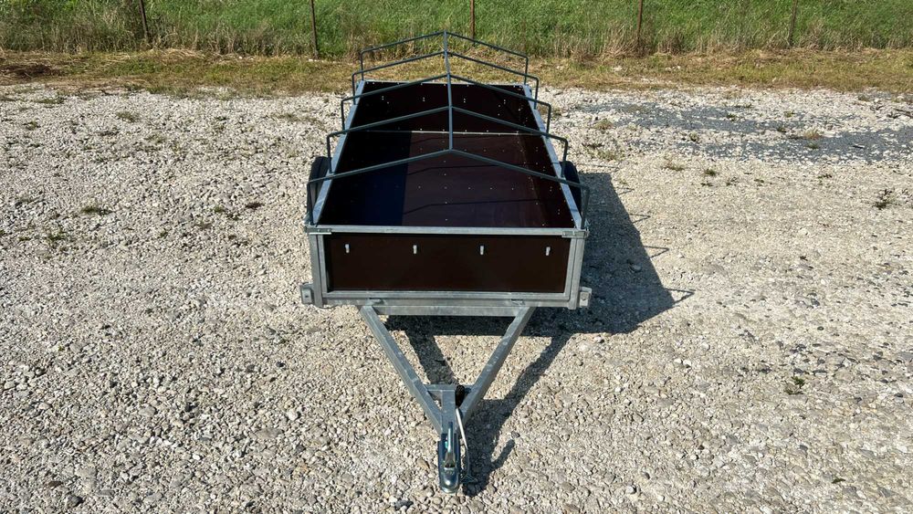 Прицеп до легкового авто одновісний оцинкований 2,5 x1,25м, борт 40см