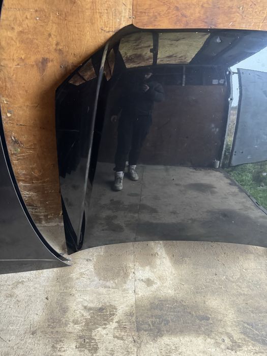 Maska przod przednia audi a4 b7 lz9y pokrywa silnika czarna