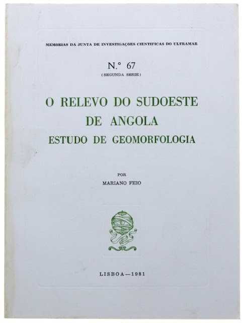 O relevo do sudoeste de Angola