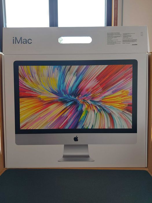 27' IMAC 5K Retina NOVO: 3.8 GHZ 10CORE i9 8GB/512GB SSD