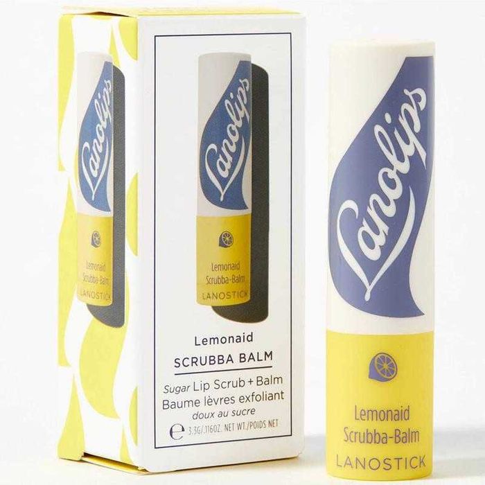 Бальзам-скраб LANOSTICK LEMONAID для губ!