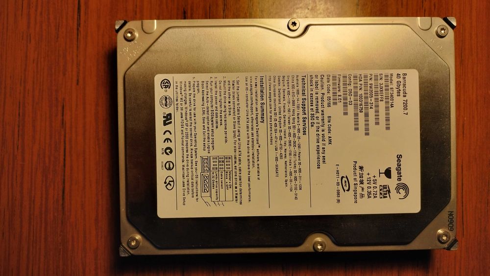 Dyski twarde - różne HDD - MAxtor, Samsung, Seagate, WD