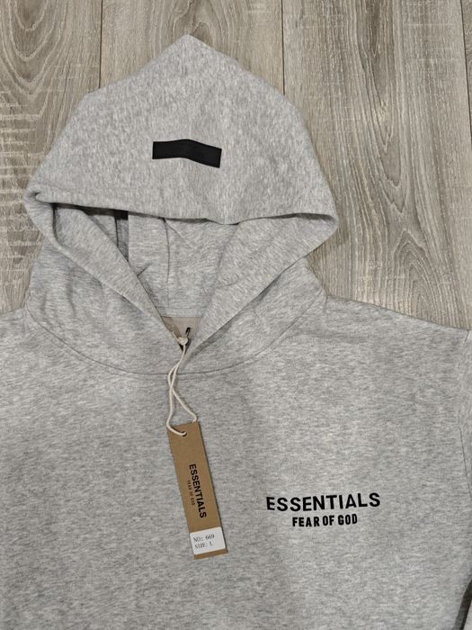 Худі сіре Essentials С, M, L, XL