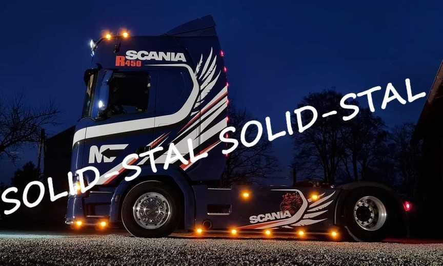 Orurowanie 3 ELEMENTOWE ze stali nierdzewnej Scania R/S Next Gen