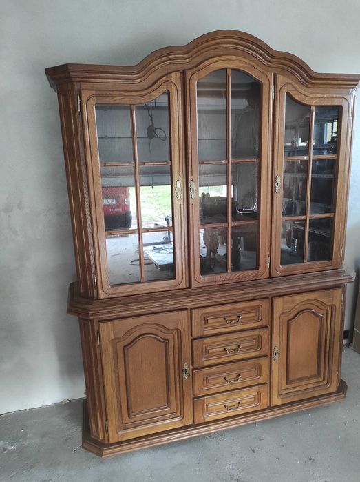 Witryna dębowa OFM  stan bdb WYSYLKA DOWOZ