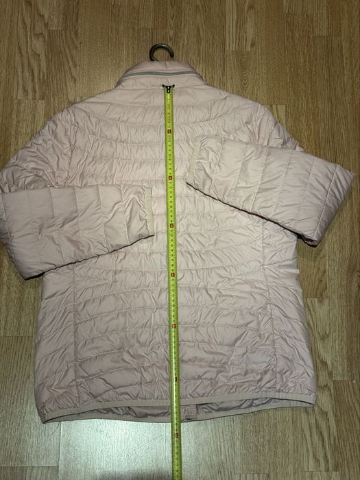 Легка пухова куртка , жіноча  , ніжно рожевого кольору, осінь, весна