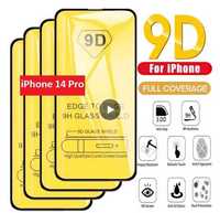 9D захисне загартоване скло для IPhone 14 Pro