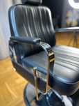Sprzedam fotele berberskie wyposażenie salonu barber gabbiano