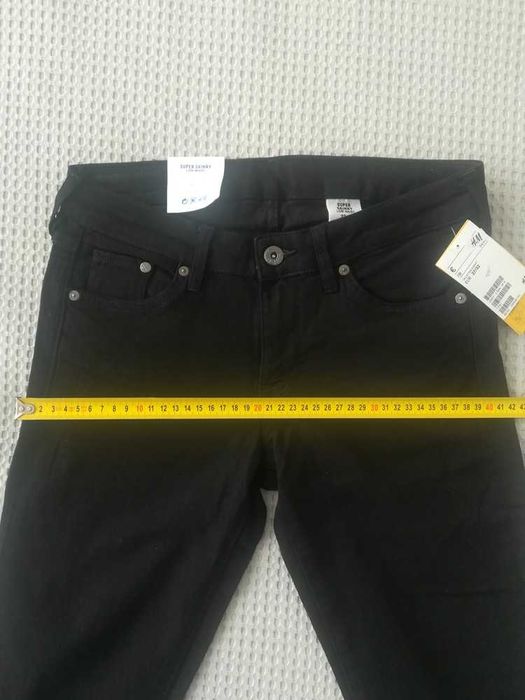 Чорні джинси - скінні H&M розмір 27/32