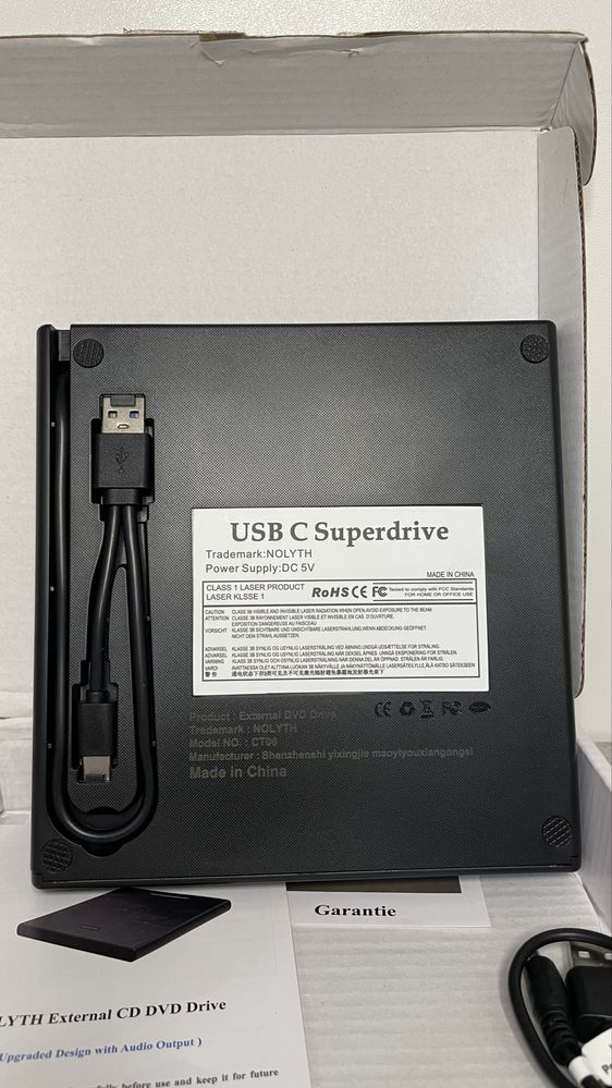External CD DVD drive зовнішній портативний дисковод