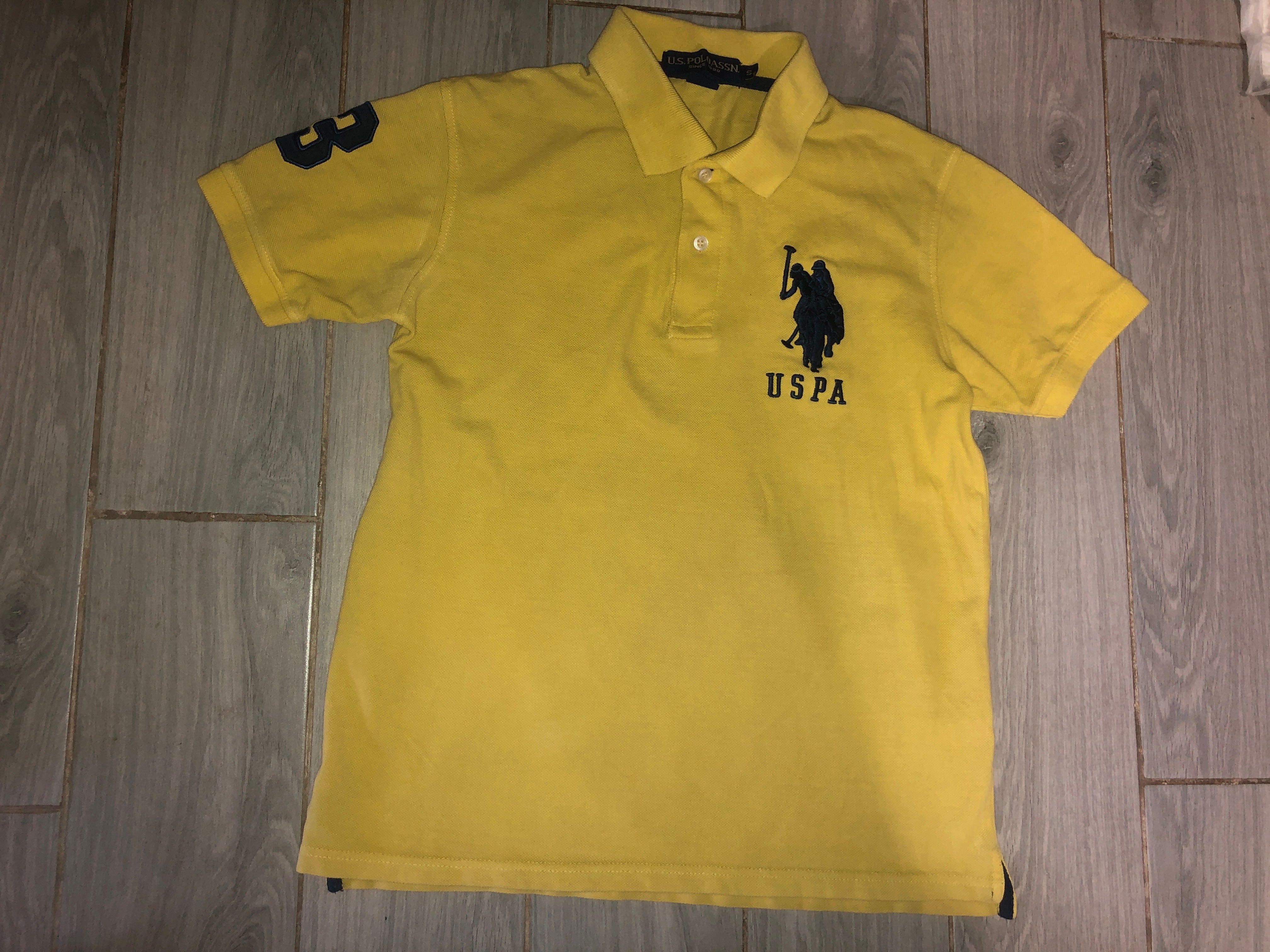 Футболка поло Polo Assn тениска мужская  подростковая р xS