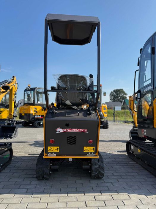 Nowa Minikoparka XN10 ramie skrętne dodatkowa hydraulika robocza NEX