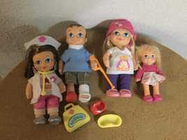 Barriguitas Conjuntos de bonecas: hospital, patinadora, noiva
