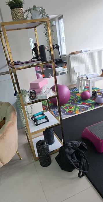 Półka szafka glamour stojak regał