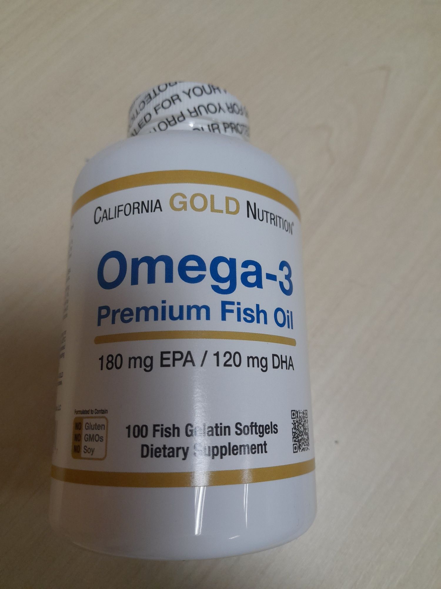 Омега 3 (риб'ячий жир) iHerb California Cold
