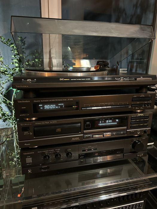 Aparelhagem vintage Technics,completa,100% funcional e excelente som.