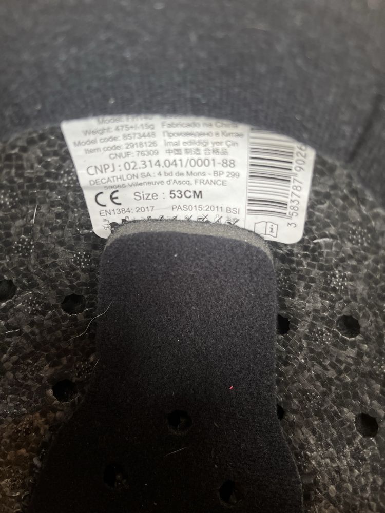 Kask jezdziecki Fouganza 53cm