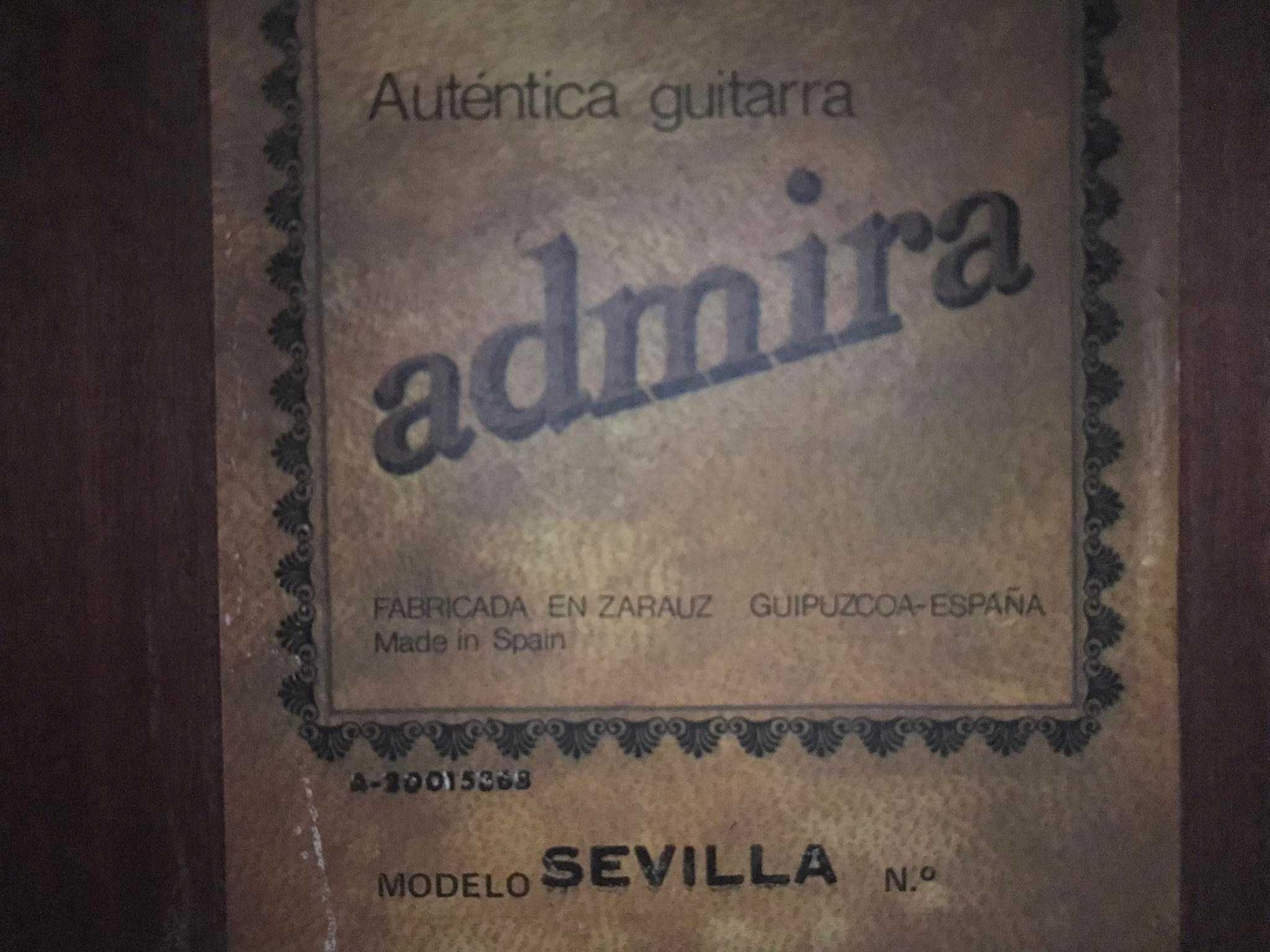 Guitarra Clássica Admira Sevilha