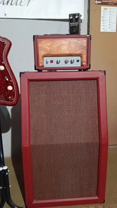 Guitarra electrica e amplificador valvulado  Custom
