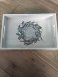 Tacka drewniana - decoupage