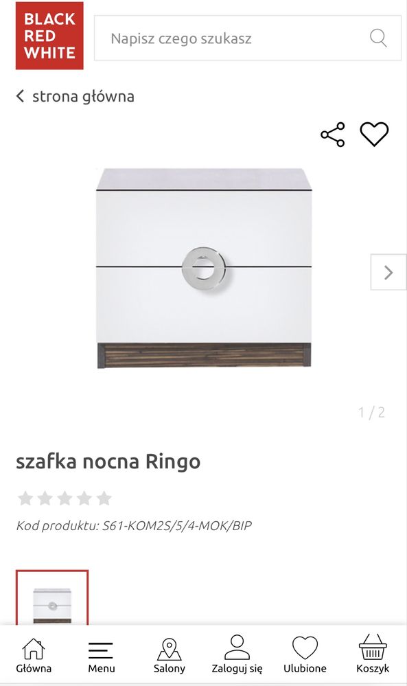 Szafka nocna brw