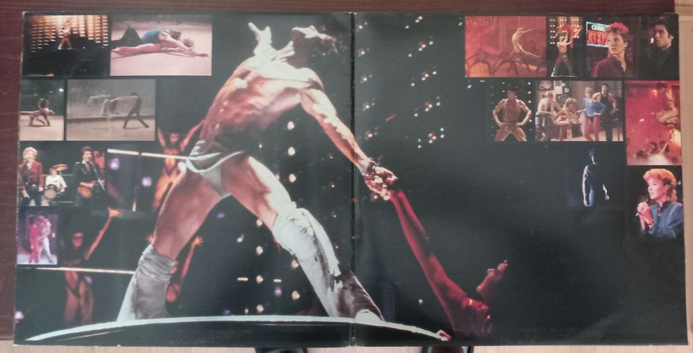 Disco de vinil grande.