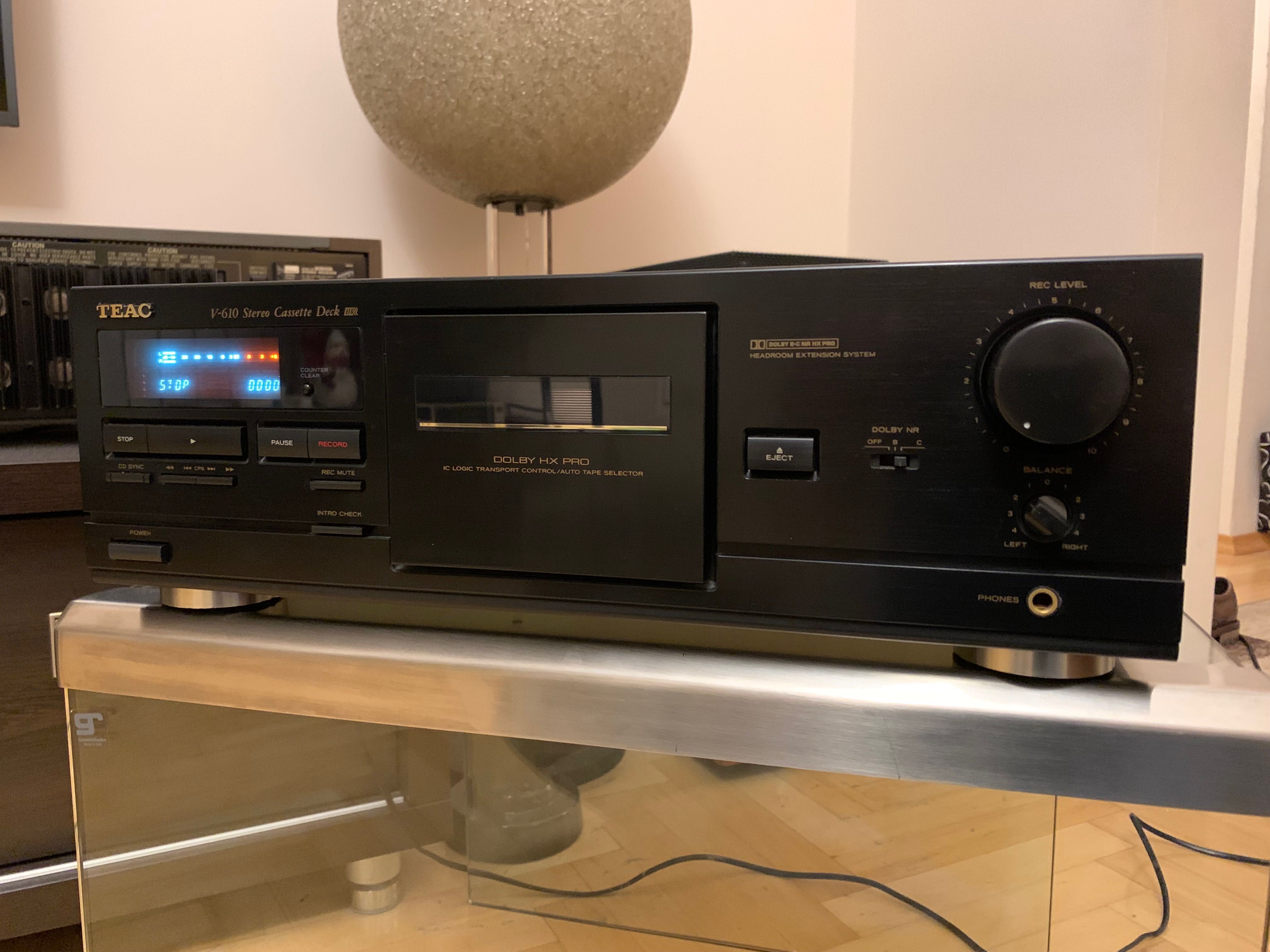 Magnetofon Deck TEAC V-610