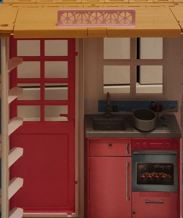 Składany domek Barbie