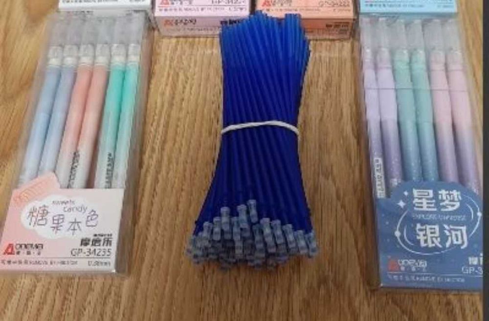 Ручки пиши стирай, стержні, паста  Стрижні для ручки пише-стирає