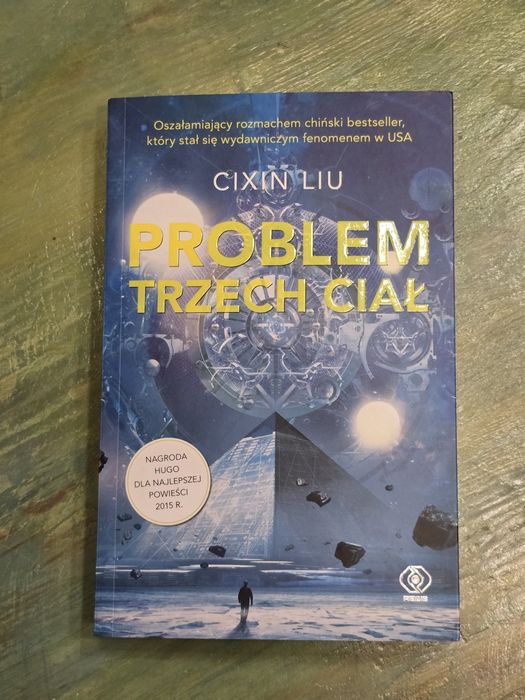 Książka Problem Trzech 3 Ciał nowa Cixin Liu tom 1 trylogii