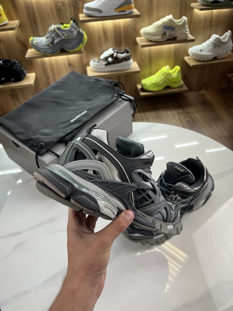 Кросівки BALENCIAGA Track 2 Grey / White