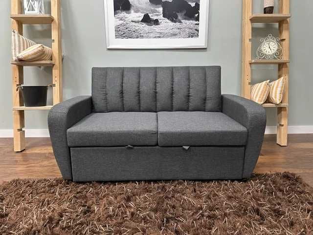 Sofá cama cinza com entrega gratuita! novoo