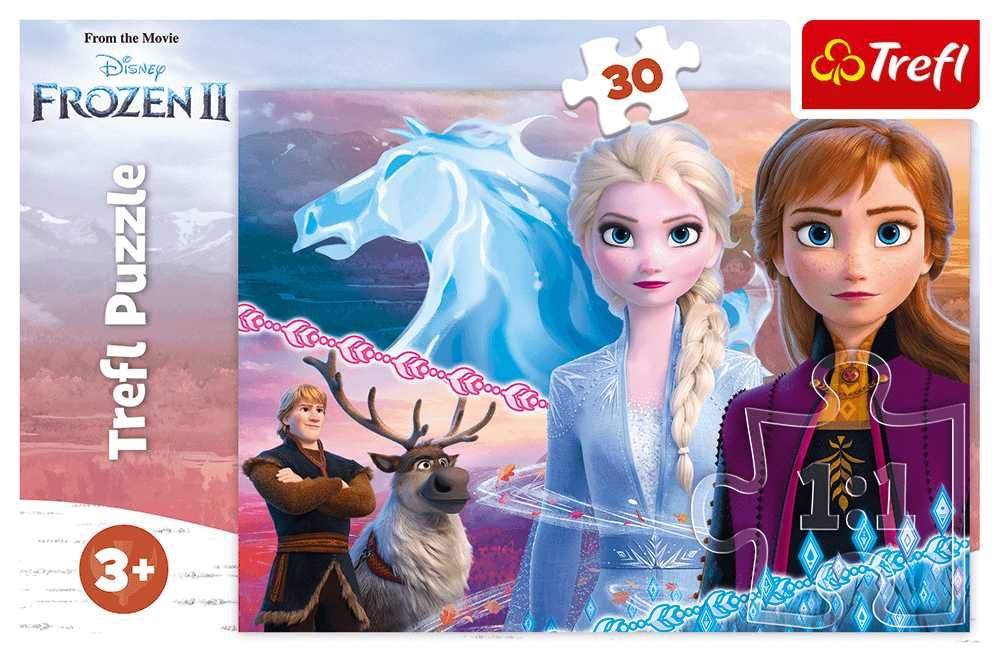 PUZZLE dla dzieci Kraina lodu Frozen 2 30 elementów 3+ Trefl