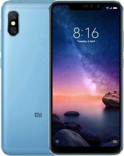 5,84"Full-HD IPS, Xiaomi Redmi 6 Pro 4/64GB /Синій/Snapdragon