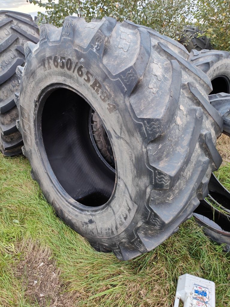 Opona w bardzo dobrym stanie IF 650/65 R - 34 Agrimax Force BKT