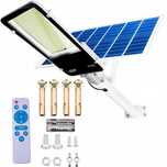 Mocna lampa solarna LED 1200W, czujnik zmierzchu, uchwyt GRATIS!