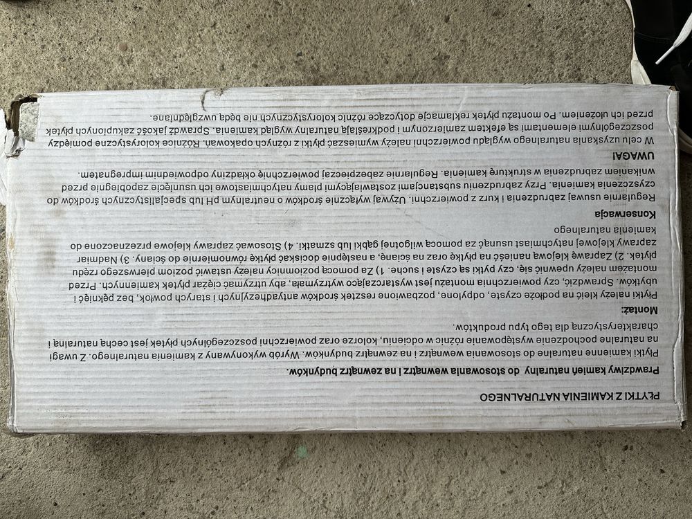 Płytki granitowe płomieniowany jasnoszary, cokoły gratis