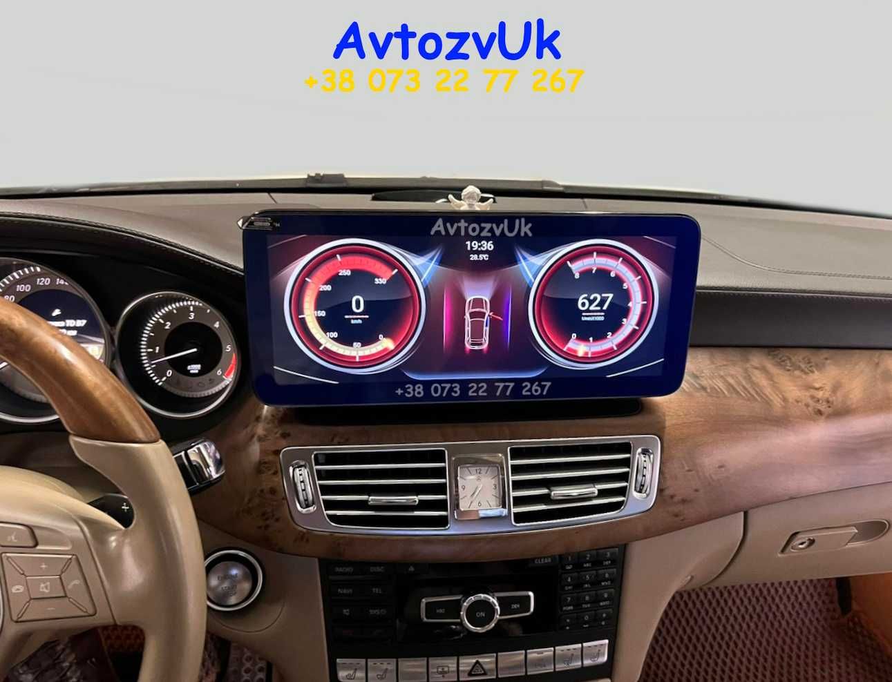 Дисплей W218 Mercedes Benz CLS Class NTG GPS магнитола Android CarPlay