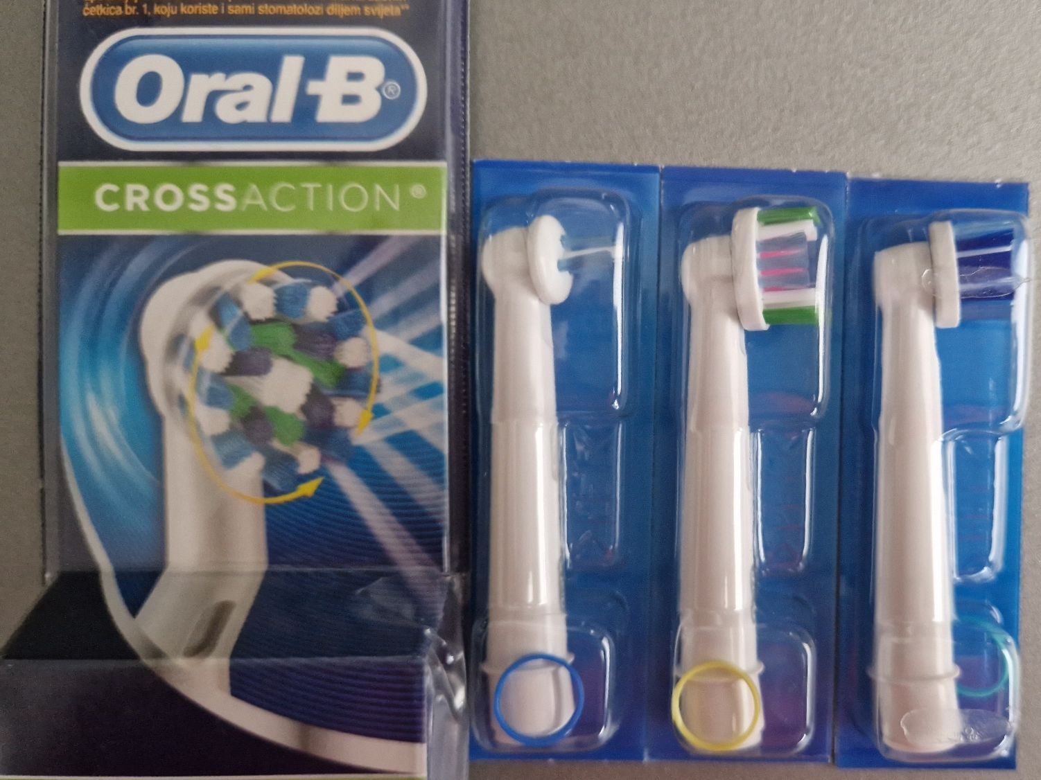 5x Końcówka Oral-B Cross Action 3d White Precision Clean Interspace