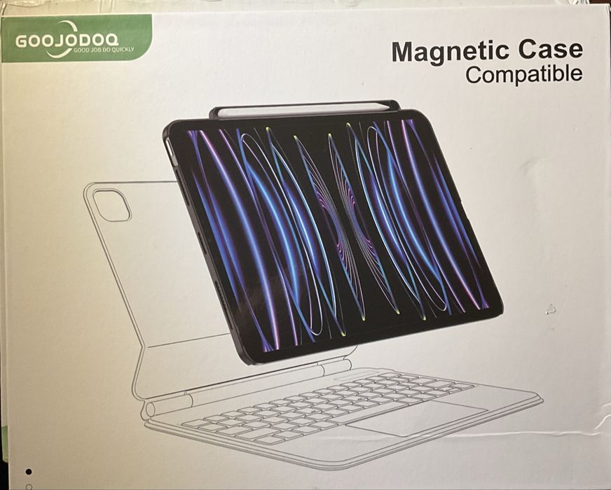 Capa de Teclado Magnetico Rebote Ipad Air 13